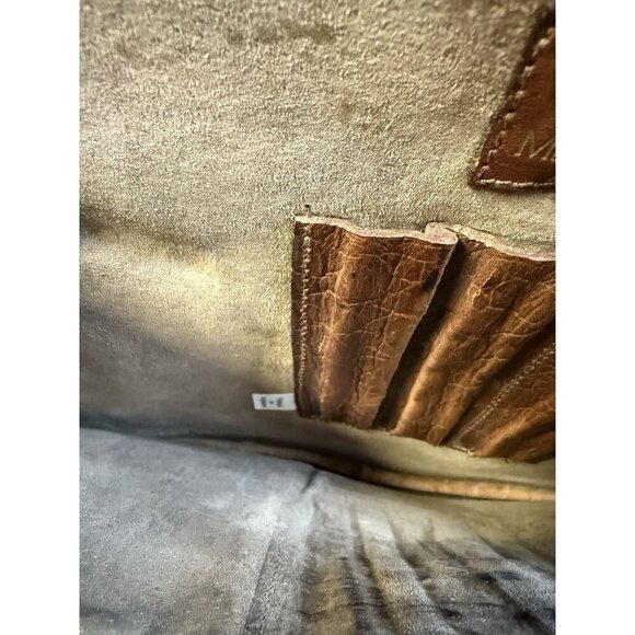 MULBERRY Vintage Brown Congo Leather Briefcase / Messenger Bag - ENGLAND - Picture 11 of 16